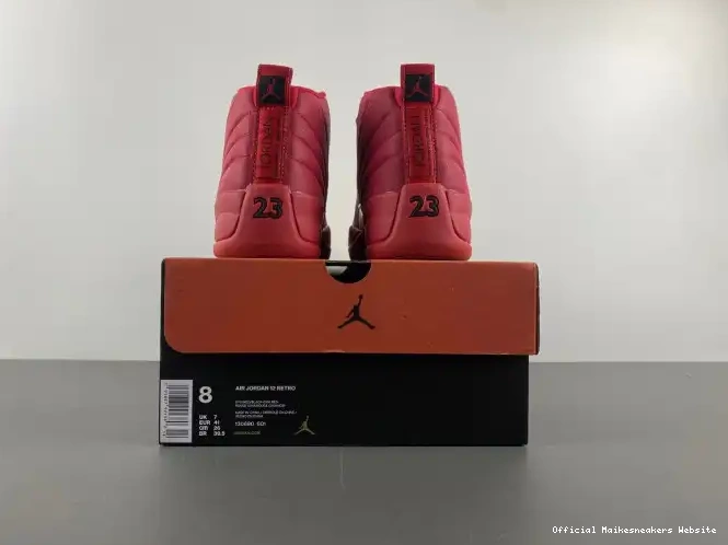 Official Maikesneakers Red 12 (2018) Air 130690-601 Retro Jordan Gym 0613